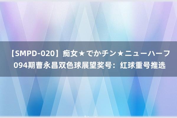 【SMPD-020】痴女★でかチン★ニューハーフ 094期曹永昌双色球展望奖号：红球重号推选